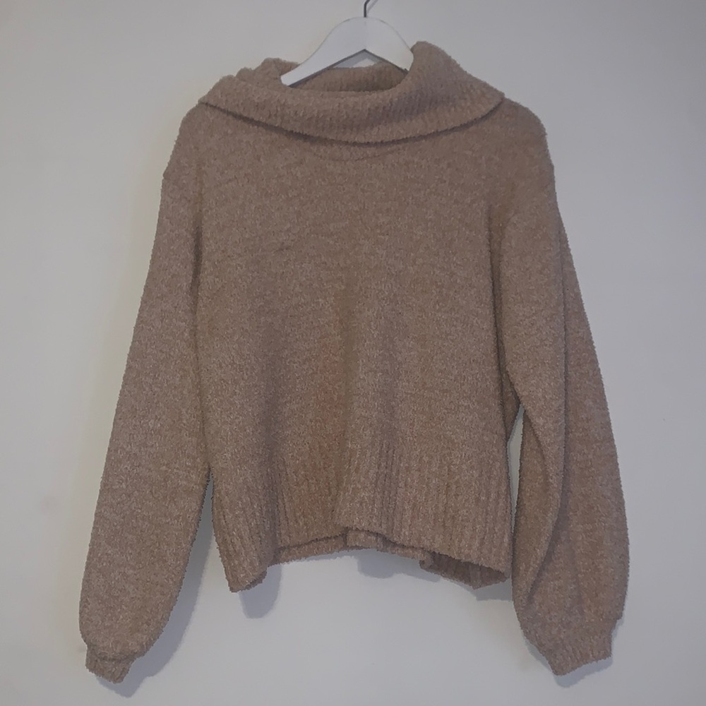 Jessica Simpson | Chunky Beige Knit Sweater Size L NEW